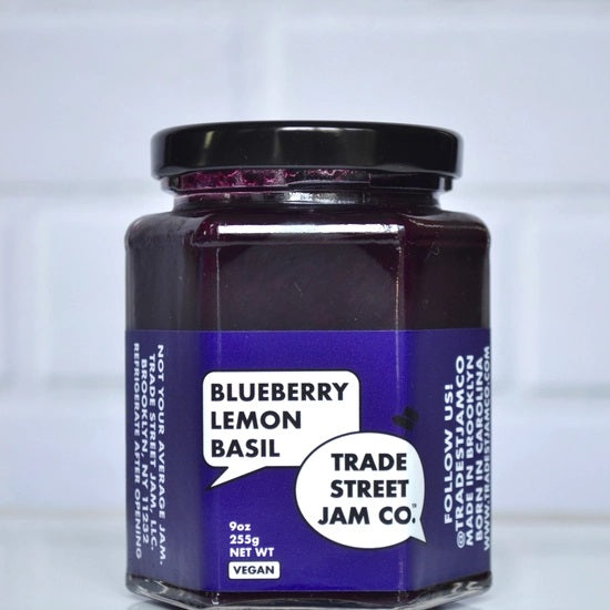 Blueberry Lemon Basil Jam