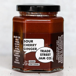 Sour Cherry Ginger Jam